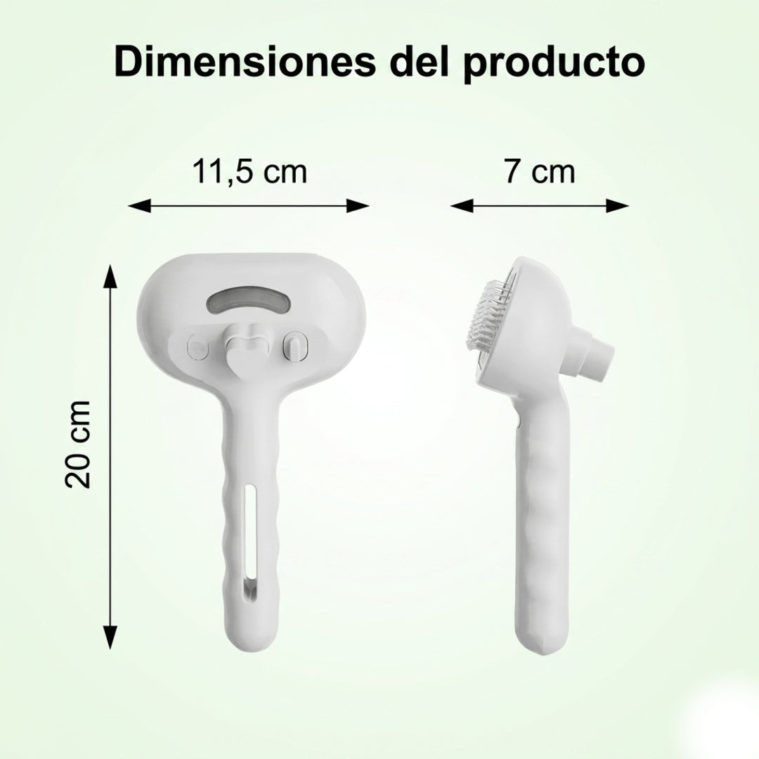 Cepillo masajeador con vapor